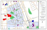 Corridor scolaire de l'école du Sacré-Coeur