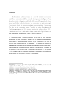 Histoire CSSRS : Technologies