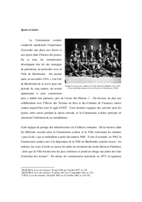 Histoire CSSRS : Sports et loisirs