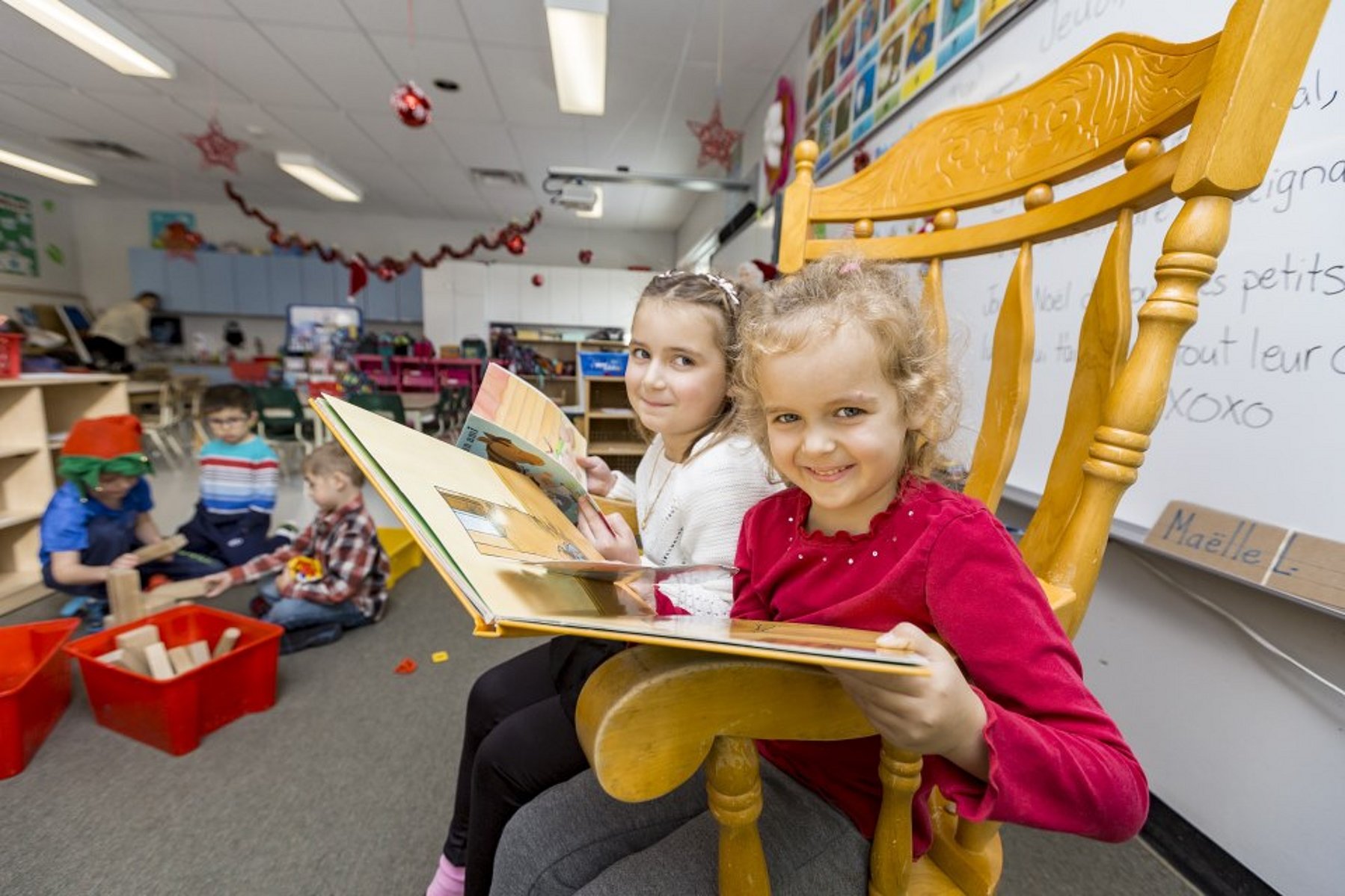Élèves de maternelle 4 ans