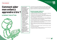 Fiches : Comment aider mon enfant à apprendre à lire?