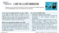 Capsule - L'art de la déconnexion