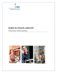 Guide du nouvel employé - Personnel professionnel