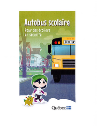 Feuillet : Autobus scolaire pour des écoliers en sécurité