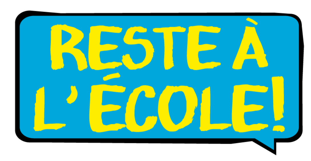 Logo : Reste à l'école