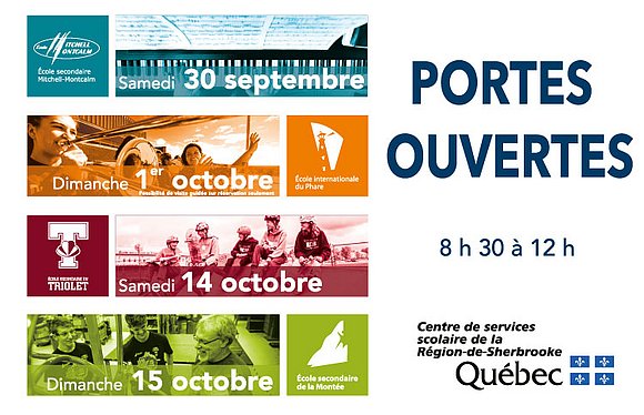 Portes ouvertes des écoles secondaire 2023