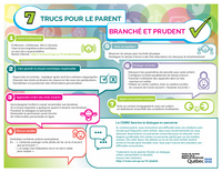Affiche : 7 trucs pour le parent branché et prudent