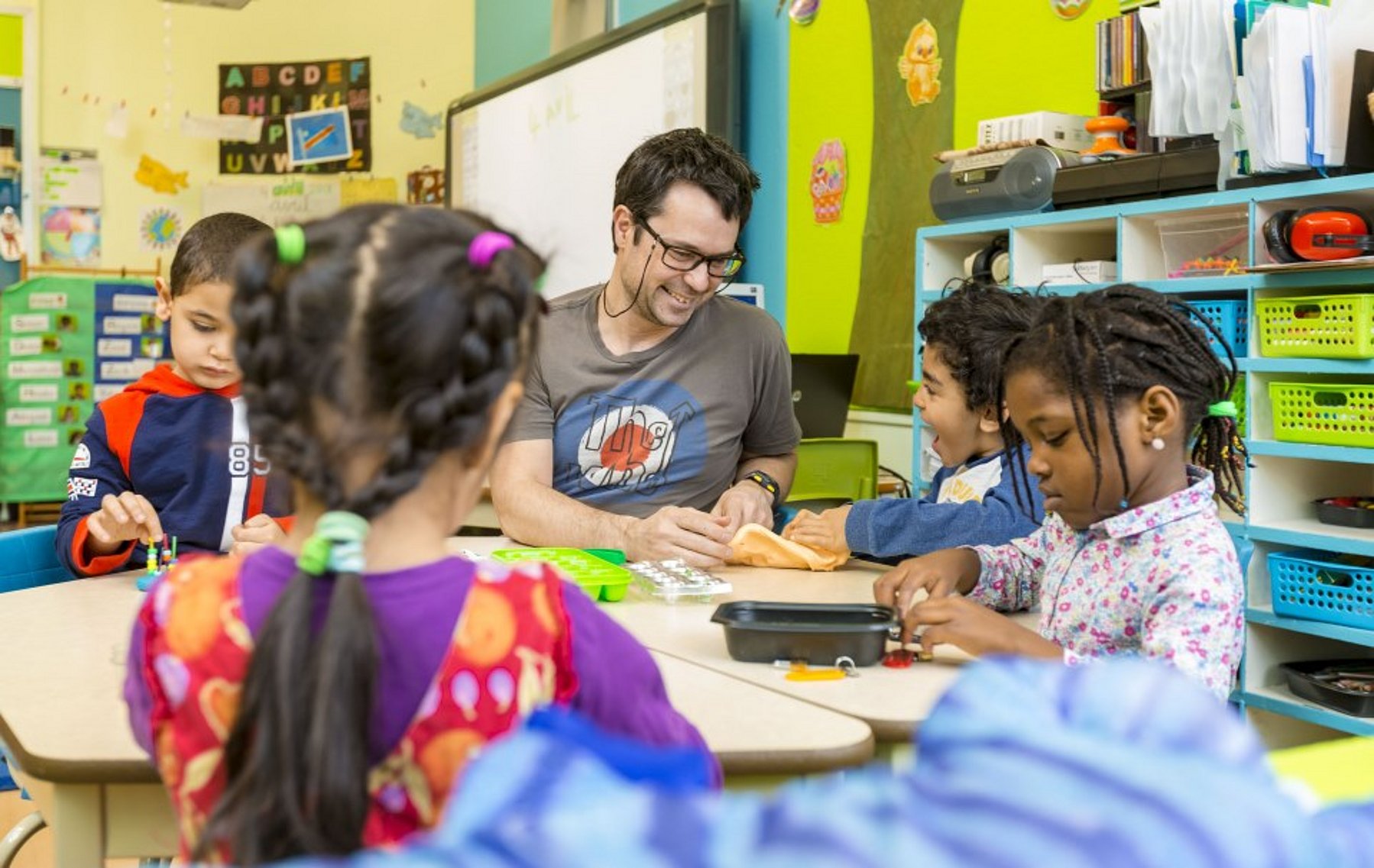 Élèves de maternelle 4 ans