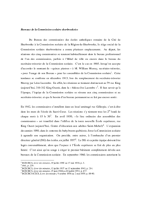 Histoire CSSRS : Bureaux de la Commission scolaire sherbrookoise