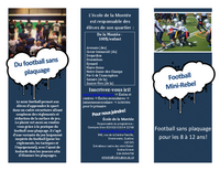 Dépliant : Mini-Football (Rebel de la Montée)