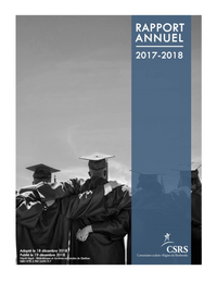 Rapport annuel 2017-2018