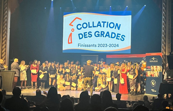 Collation des grades des finissants 2023-2024 au Centre 24-Juin