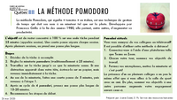 Présentation : La méthode pomodoro
