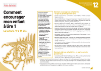 Fiche : Comment encourager mon enfant à lire? - La lecture / 7 à 11 ans
