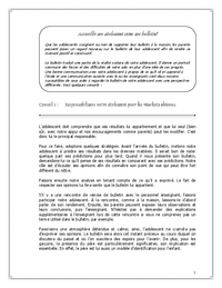 Conseils pour accueillir son adolescent avec son bulletin