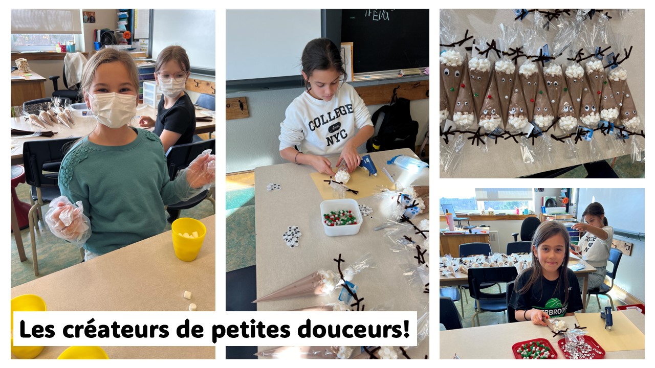 École des Deux-Rives - Les créateurs de petites douceurs